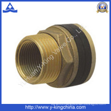 Brass Tank Connector with Rubber Bushes (YD-6017)